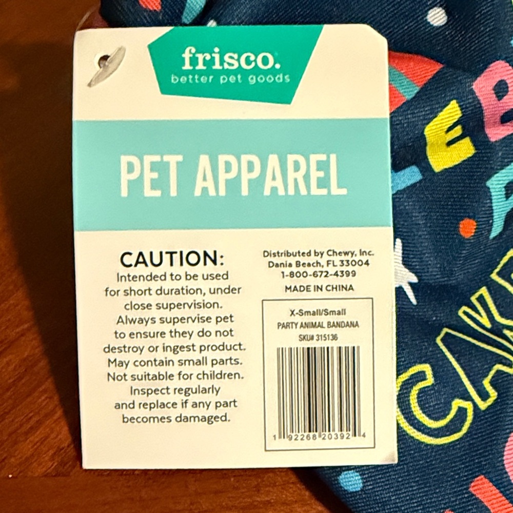Colorful‎ Celebration Bandana - Picture 2 of 4